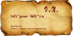 Vágner Nóra névjegykártya